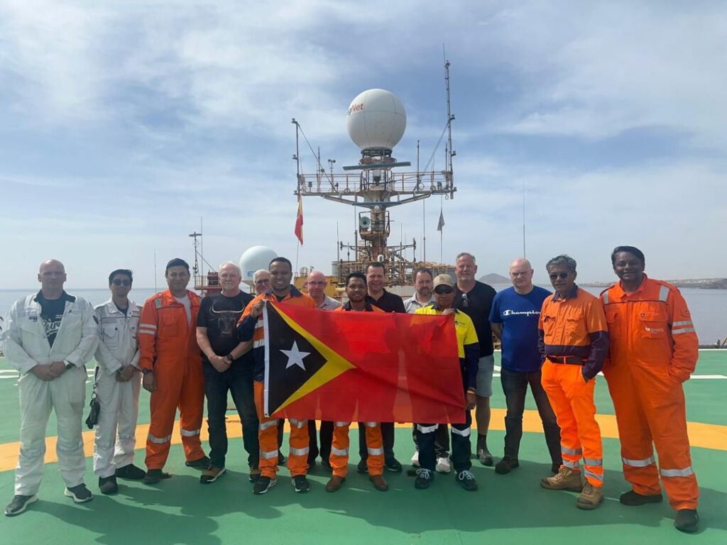 Finder Energy and Amplus welcome TIMOR GAP onboard Petrojarl I